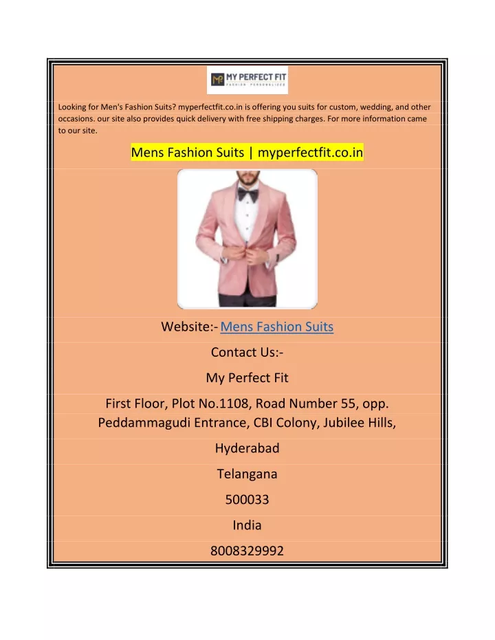 looking for men s fashion suits myperfectfit