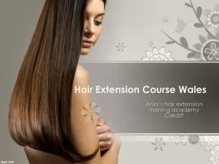 Hair Extension Course Wales