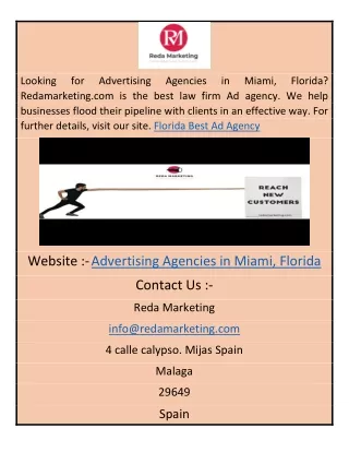 Advertising Agencies in Miami, Florida add