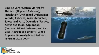 dipping sonar system market by platform ship