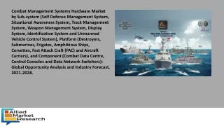 combat management systems hardware market
