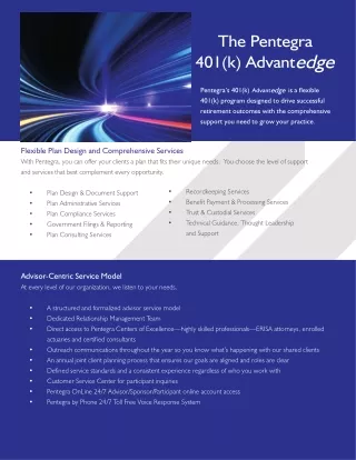 pentegra s 401 k is a flexible 401 k program