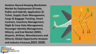 aviation record keeping blockchain market