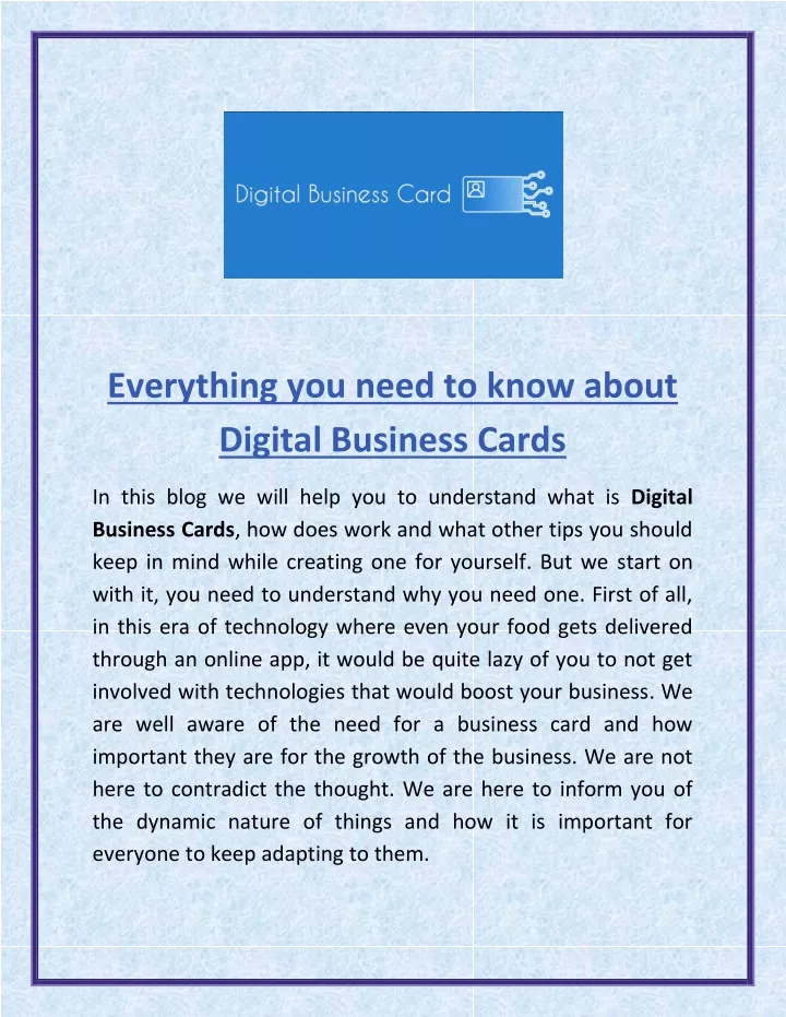 everything you need to know about digital
