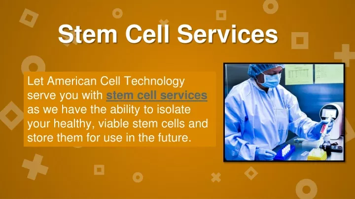 stem cell services