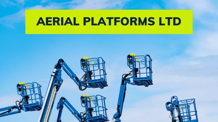 aerial platforms ltd