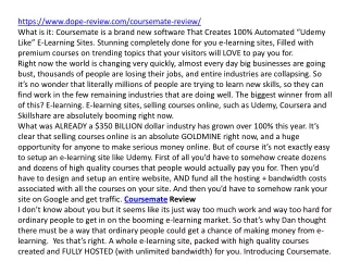 https www dope review com coursemate review what