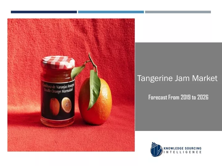 tangerine jam market forecast from 2019 to 2026