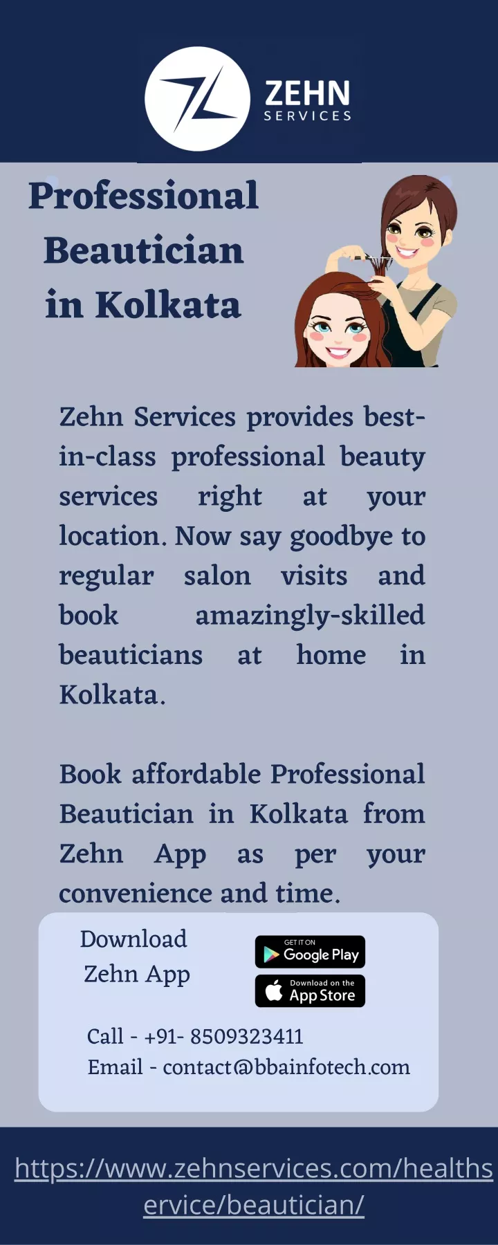 professional beautician in kolkata