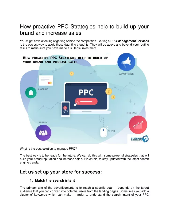 how proactive ppc strategies help to build