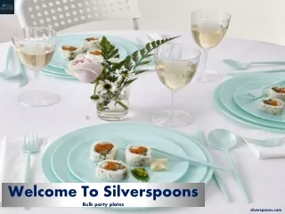 Bulk party plates