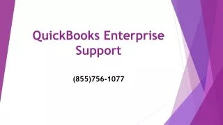 quickbooks enterprise support