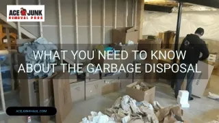 Garbage Disposal Naperville