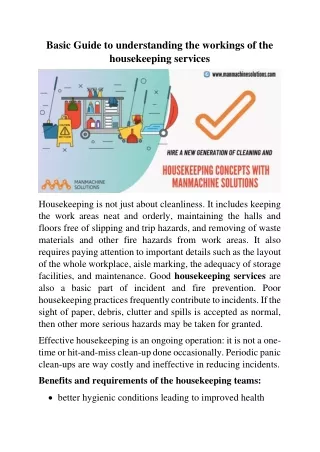 basic guide to understanding the workings