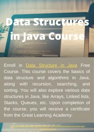 Data Structures in Java Course