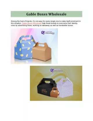 gable boxes wholesale
