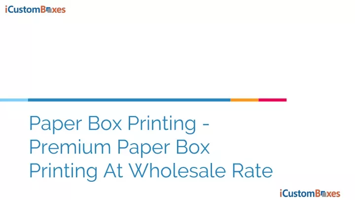 paper box printing premium paper box printing at wholesale rate