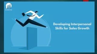 Developing interpersonal skills for sales growth-converted