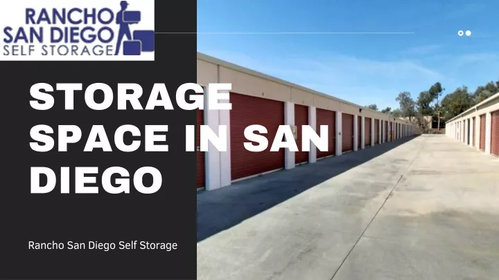 storage space in san diego