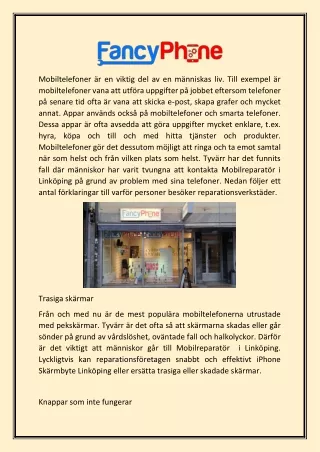 mobiltelefoner r en viktig del av en m nniskas