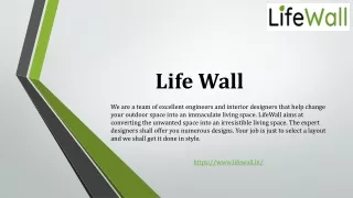 life wall