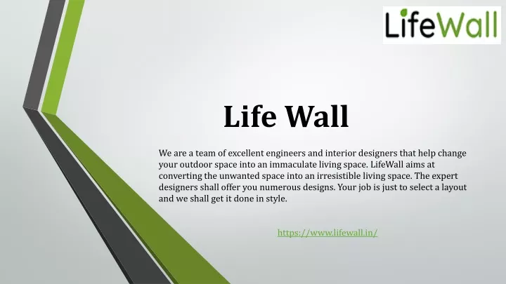 life wall