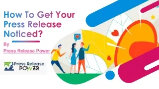 how to get your press release noticed
