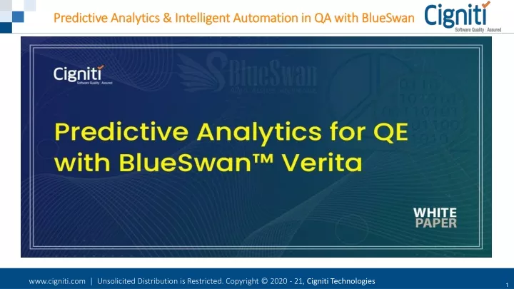 predictive analytics intelligent automation