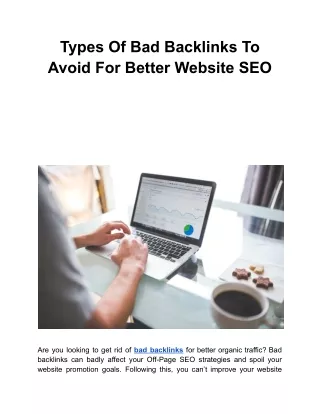 types of bad backlinks to avoid for better