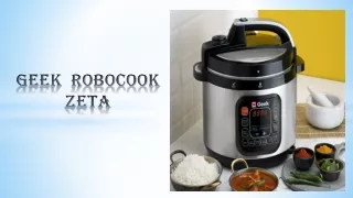 Geek Robocook Automatic Electric Cooker - Change your daily lifestyle!