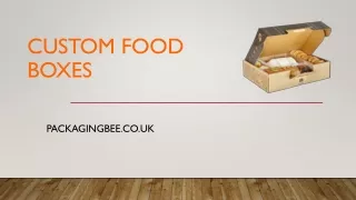 Food Packaging Boxes