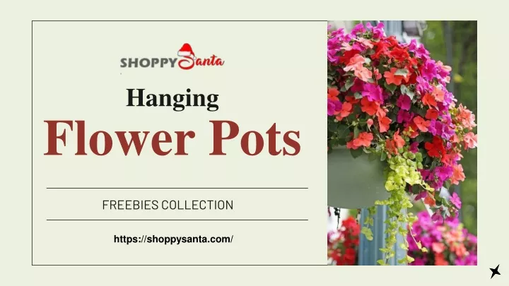 hanging flower pots
