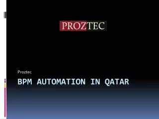 BPM Automation in Qatar