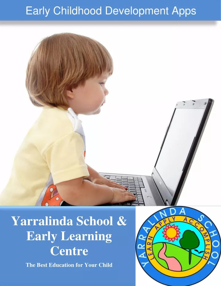 early childhood development apps