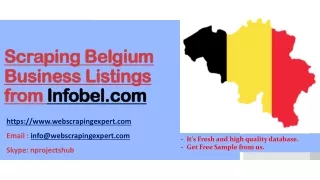 scraping belgium business listings from infobel com