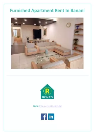 Furnished Apartment Rent In Banani