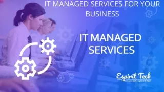 It managed Services | Best IT Managed Services