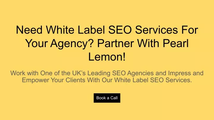 need white label seo services for your agency