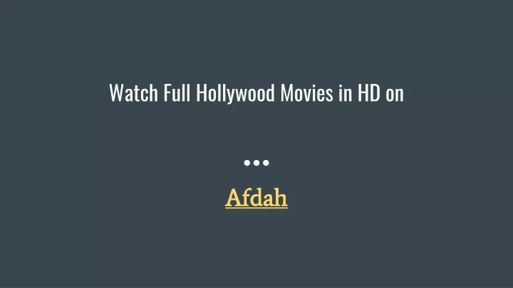 watch full hollywood movies in hd on