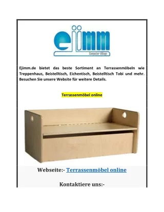 Terrassenmöbel online