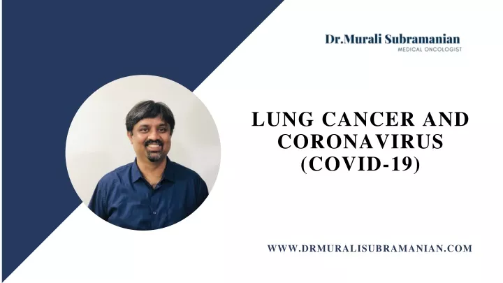 l ung cancer and coronavirus covid 19