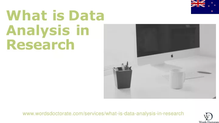 what is data analysis in research slideshare