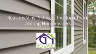 Reasons Vinyl Siding is the Top Choice Among Homeowners