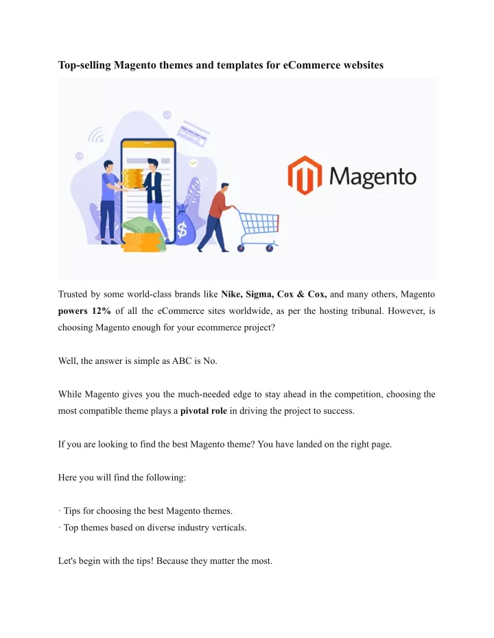 top selling magento themes and templates