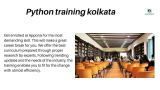 python training kolkata
