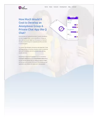 Cost to Develop a messaging App like Q Chat