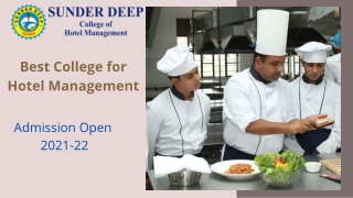best college for hotel management