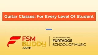 Best Online Guitar Classes | FSM Buddy