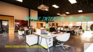 OFFICE INTERIOR DESIGN SERVICES