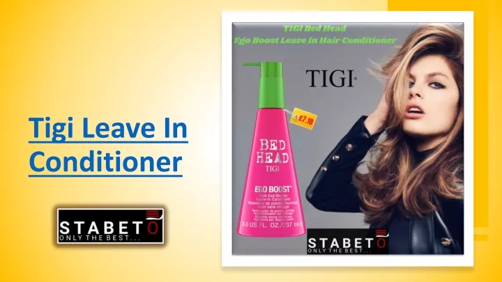 tigi leave in conditioner